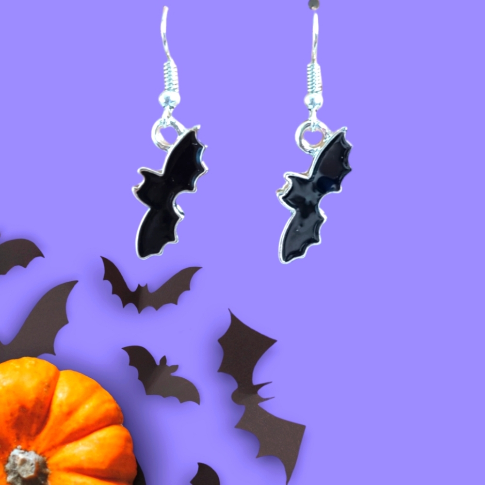 Bat Earrings